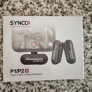 P1/P2X Wireless Digital Microphone – Black
